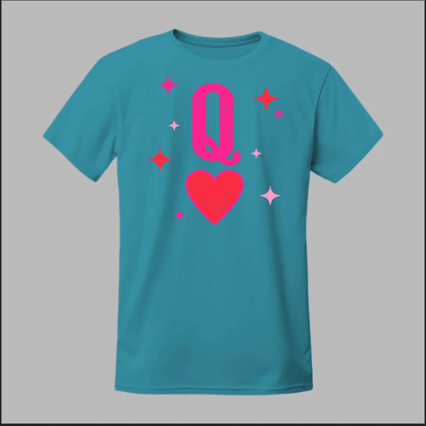 Queen of Hearts Tee