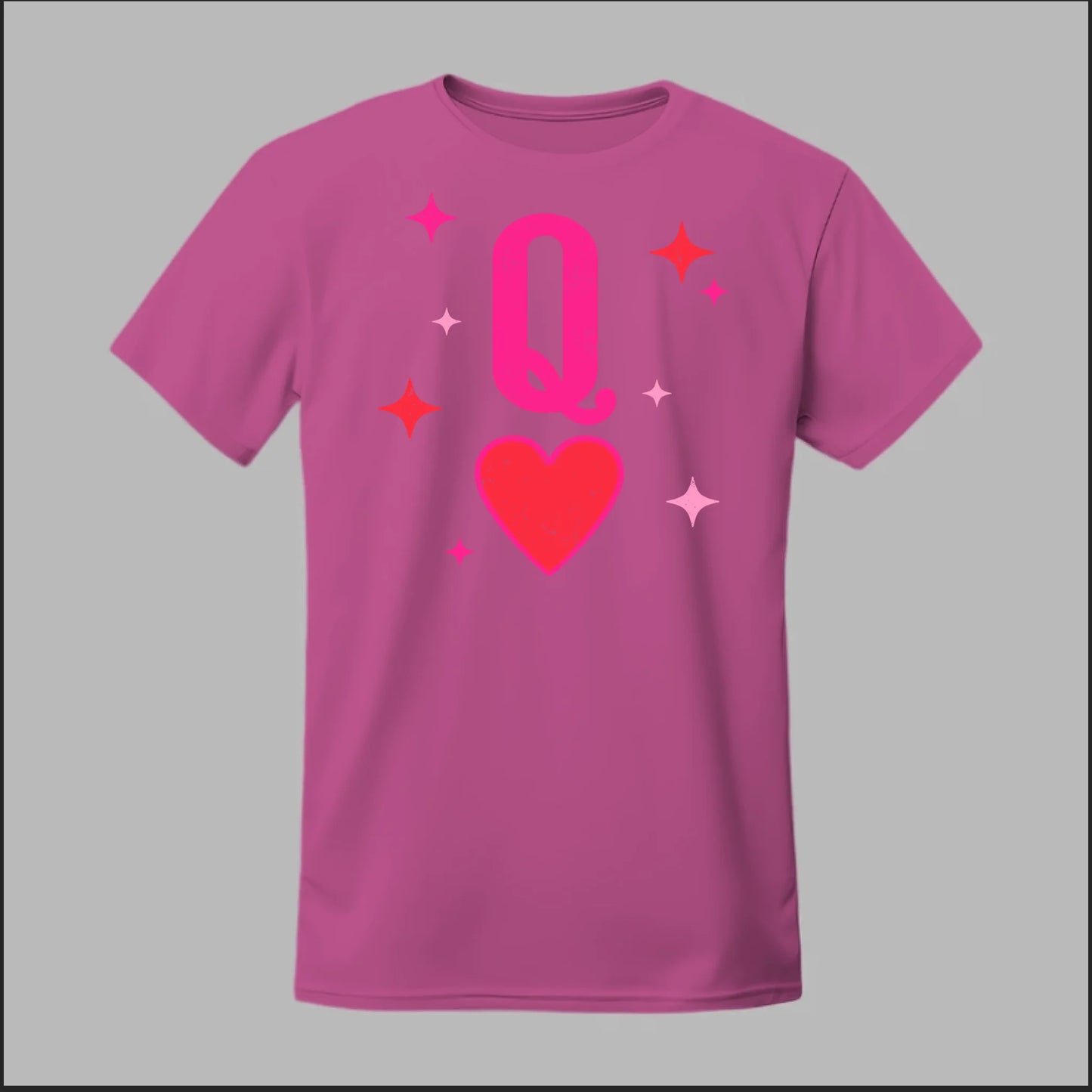 Queen of Hearts Tee