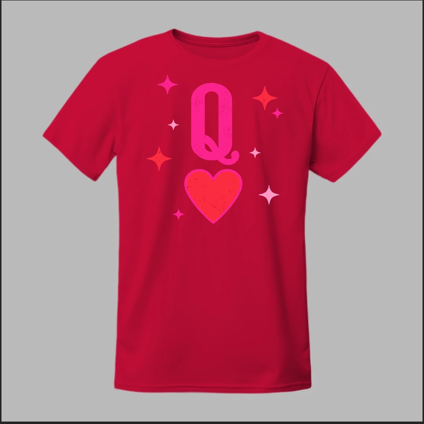 Queen of Hearts Tee