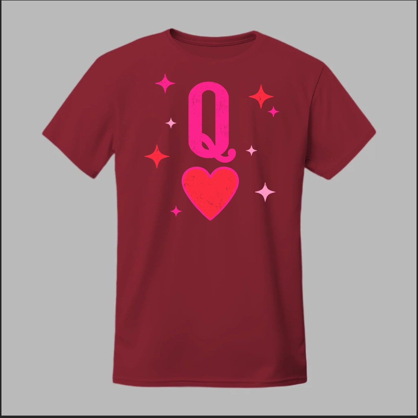 Queen of Hearts Tee