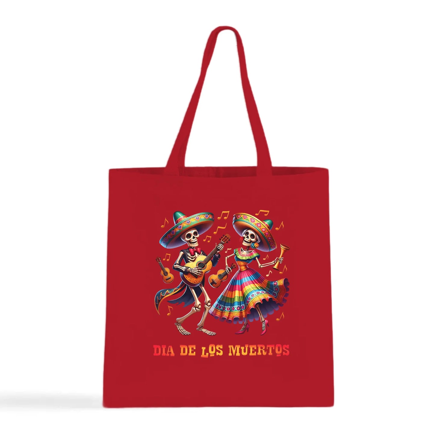 Día de los Muertos Fiesta Skeletons Tote Bag