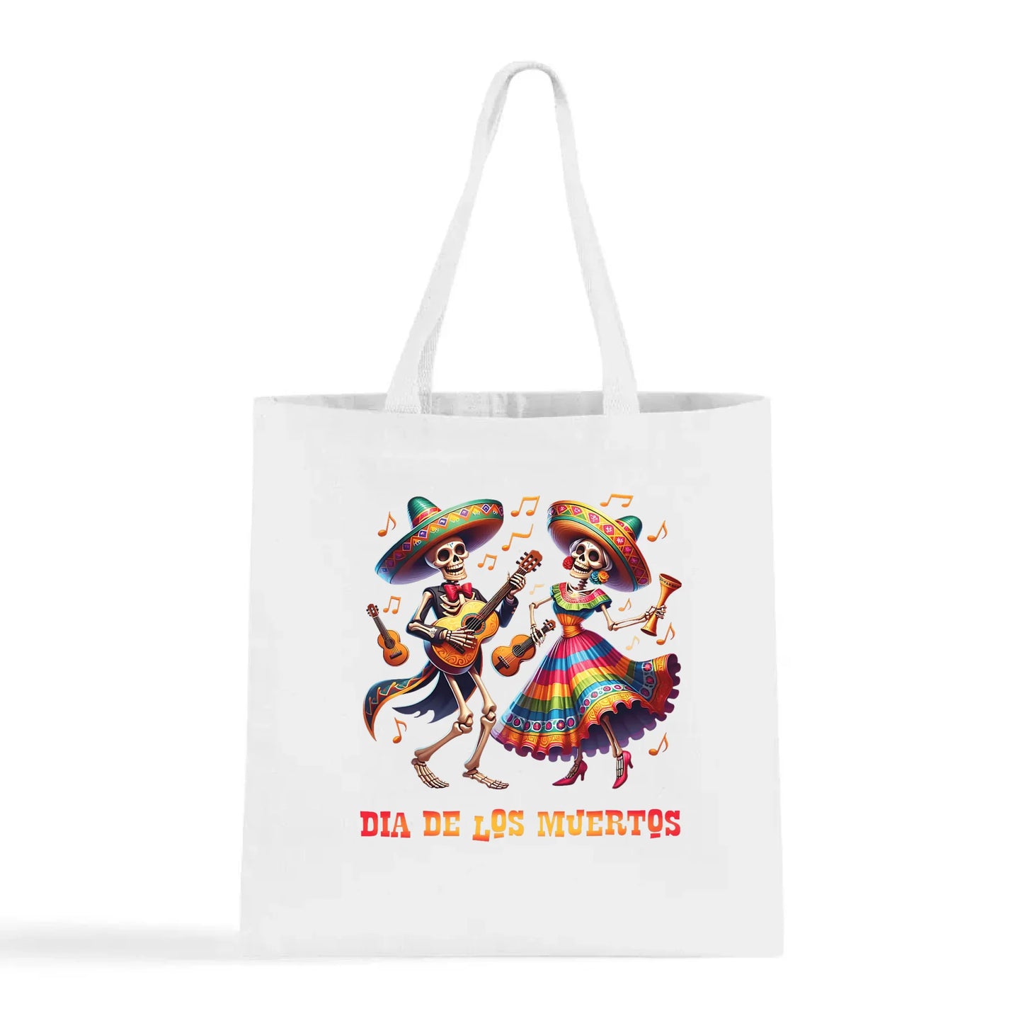 Día de los Muertos Fiesta Skeletons Tote Bag