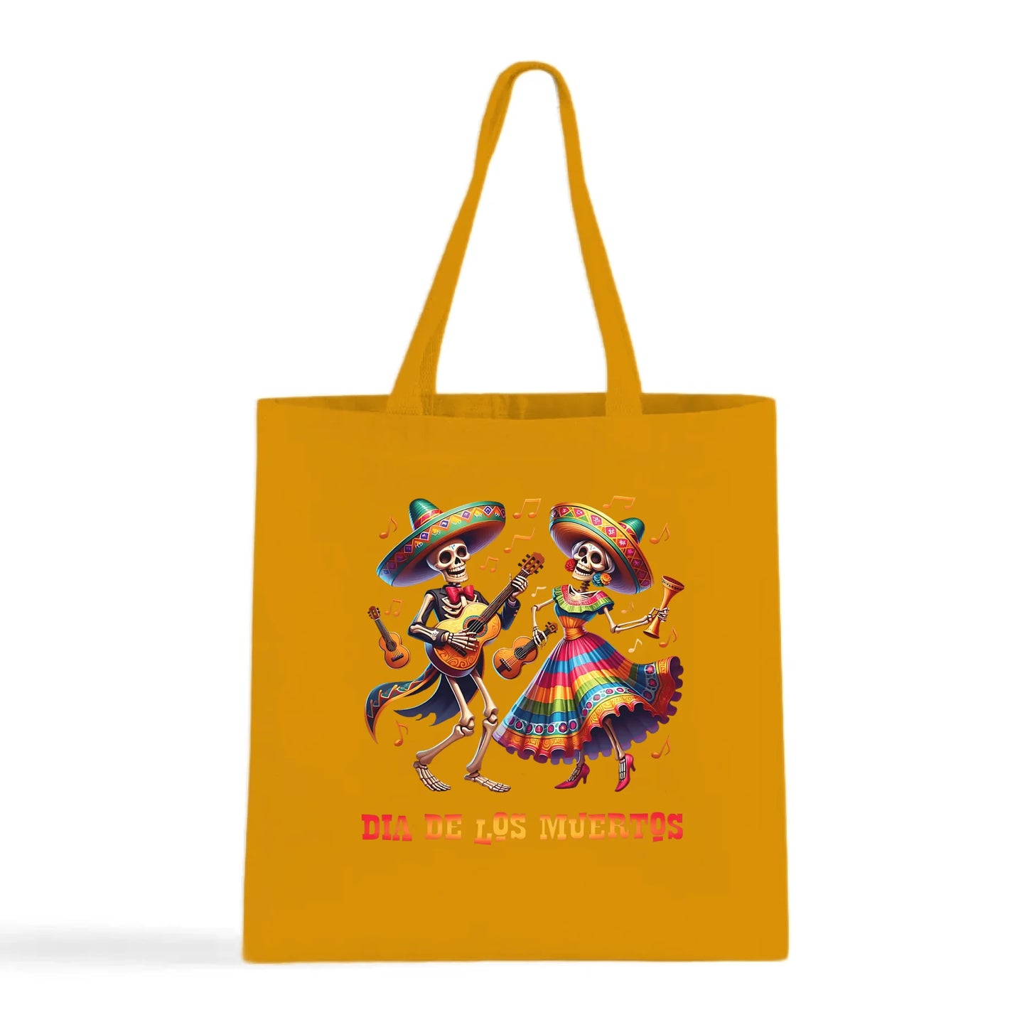 Día de los Muertos Fiesta Skeletons Tote Bag