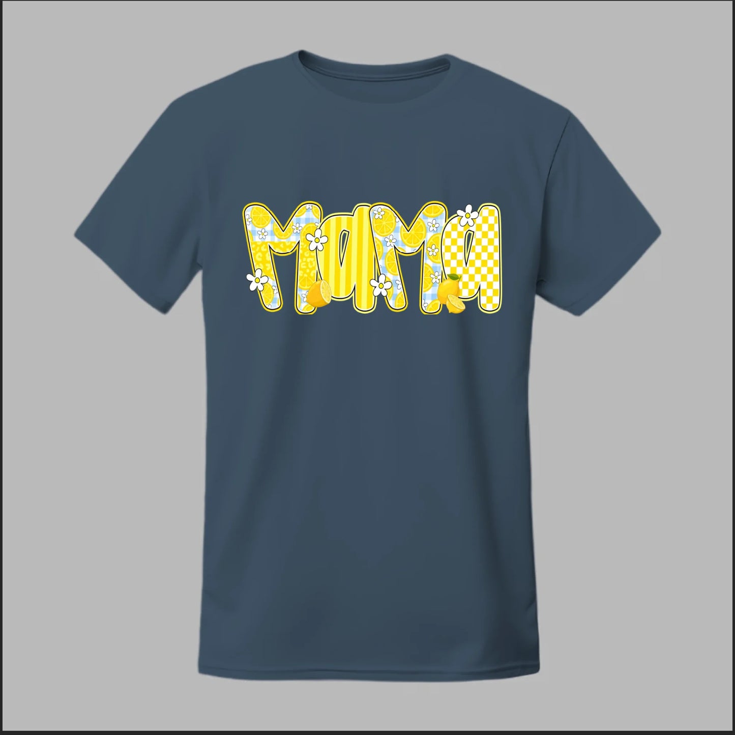 Front Heather Navy