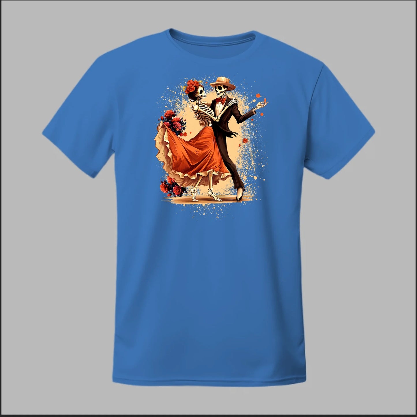 Día de los Muertos Dancing Skeletons Tee