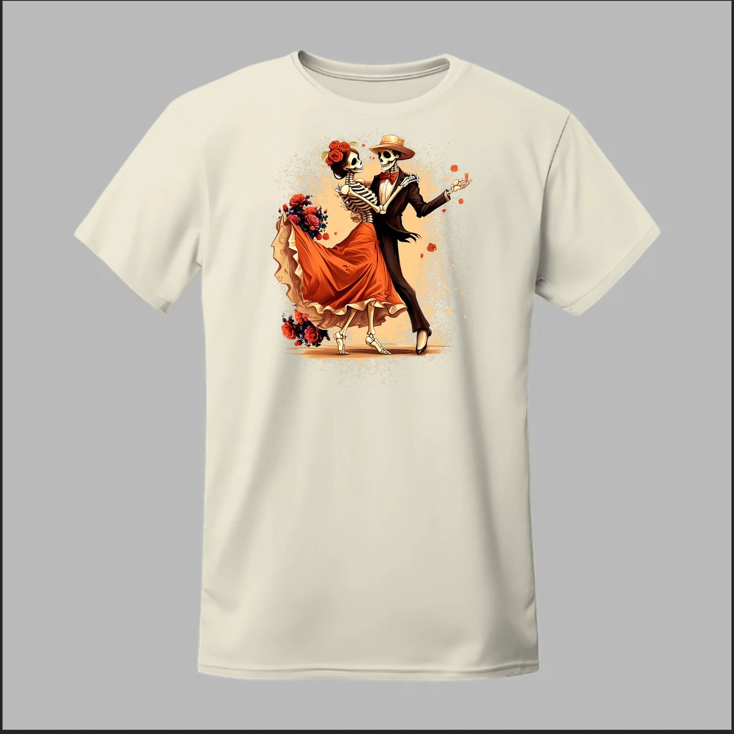 Día de los Muertos Dancing Skeletons Tee