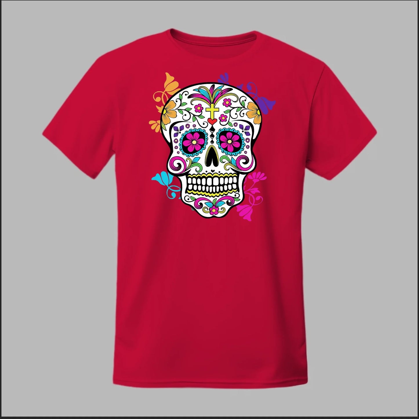 Día de los Muertos Sugar Skull Tee