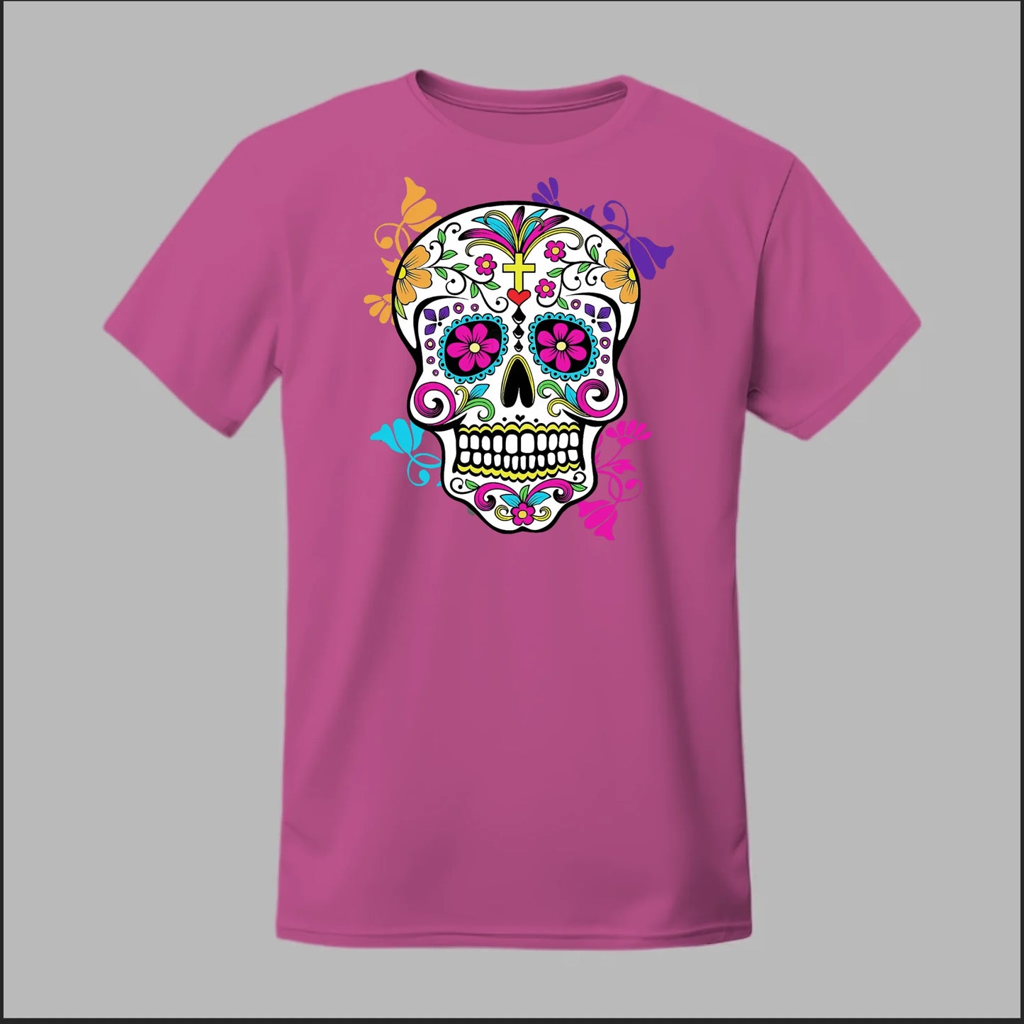 Día de los Muertos Sugar Skull Tee