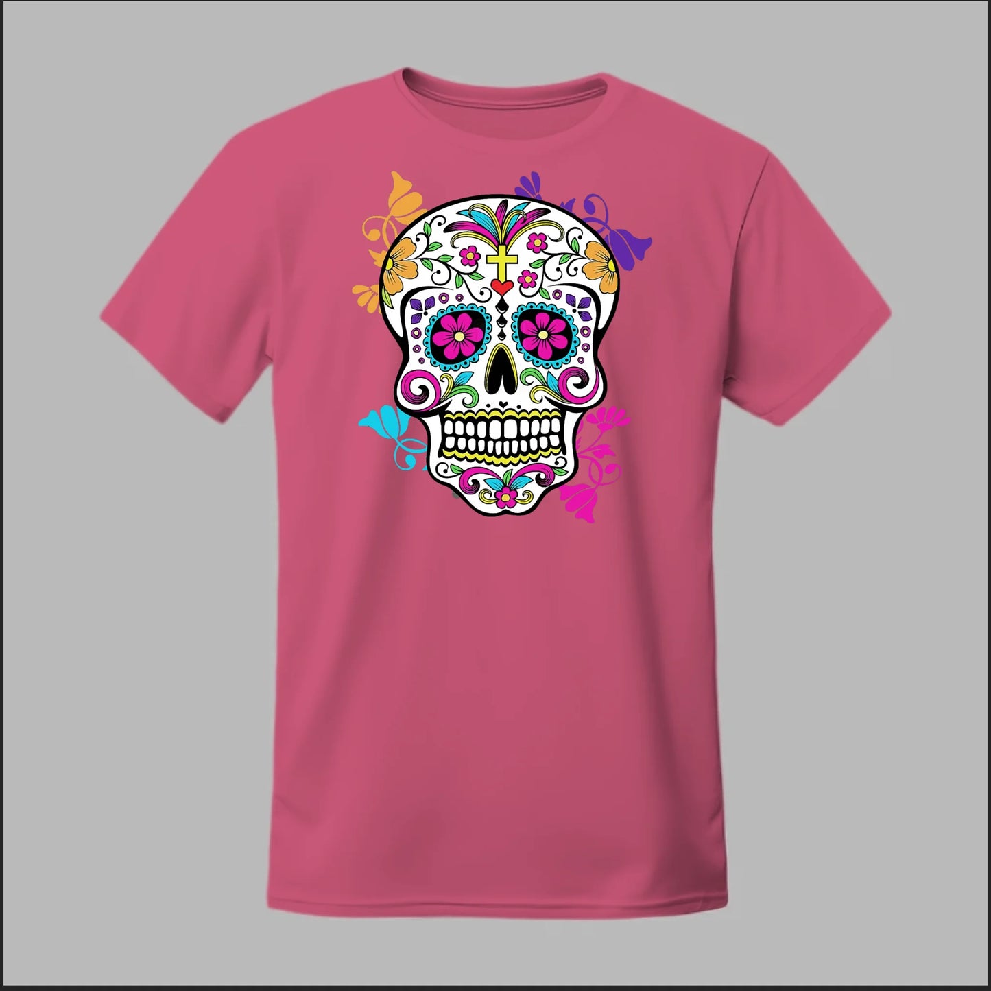 Día de los Muertos Sugar Skull Tee