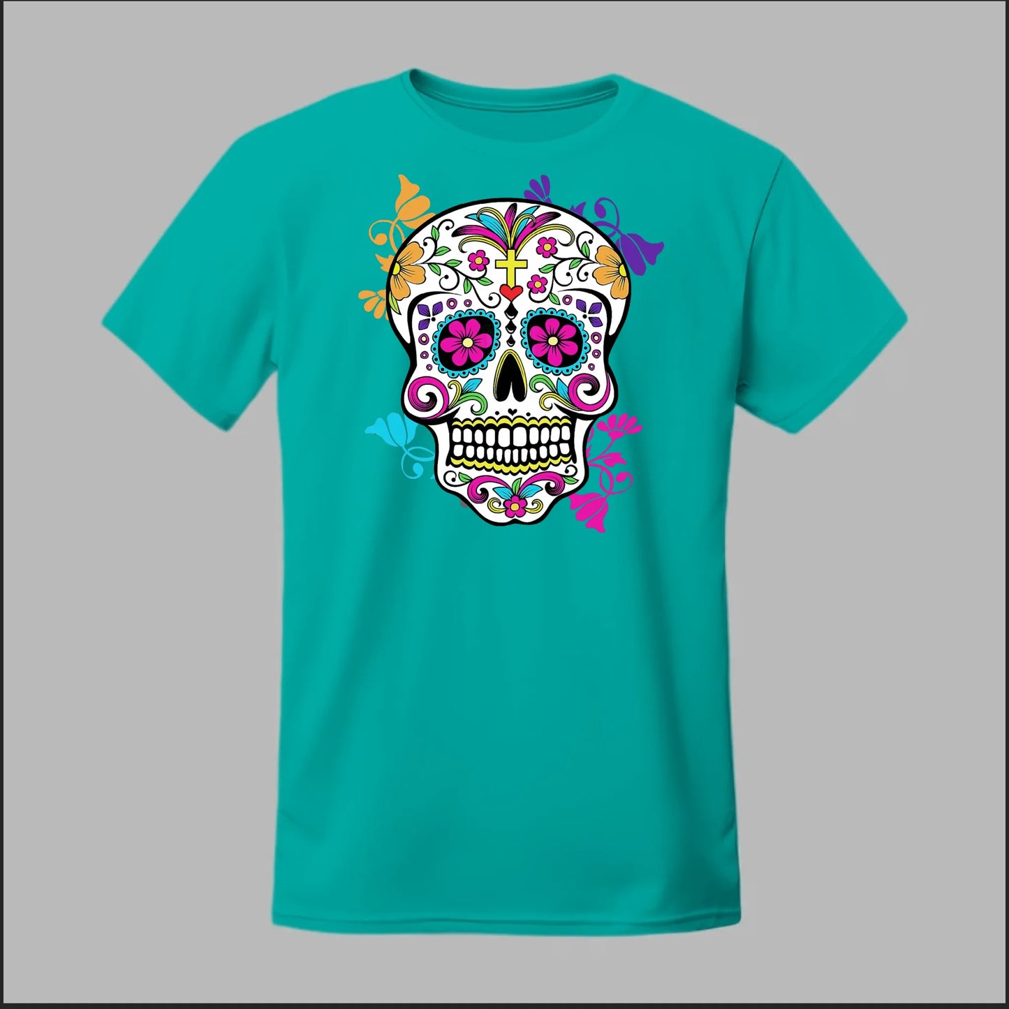 Día de los Muertos Sugar Skull Tee