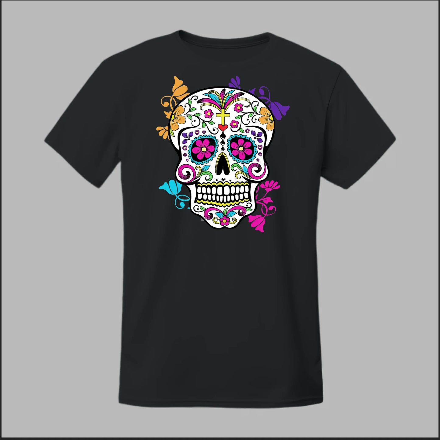 Día de los Muertos Sugar Skull Tee