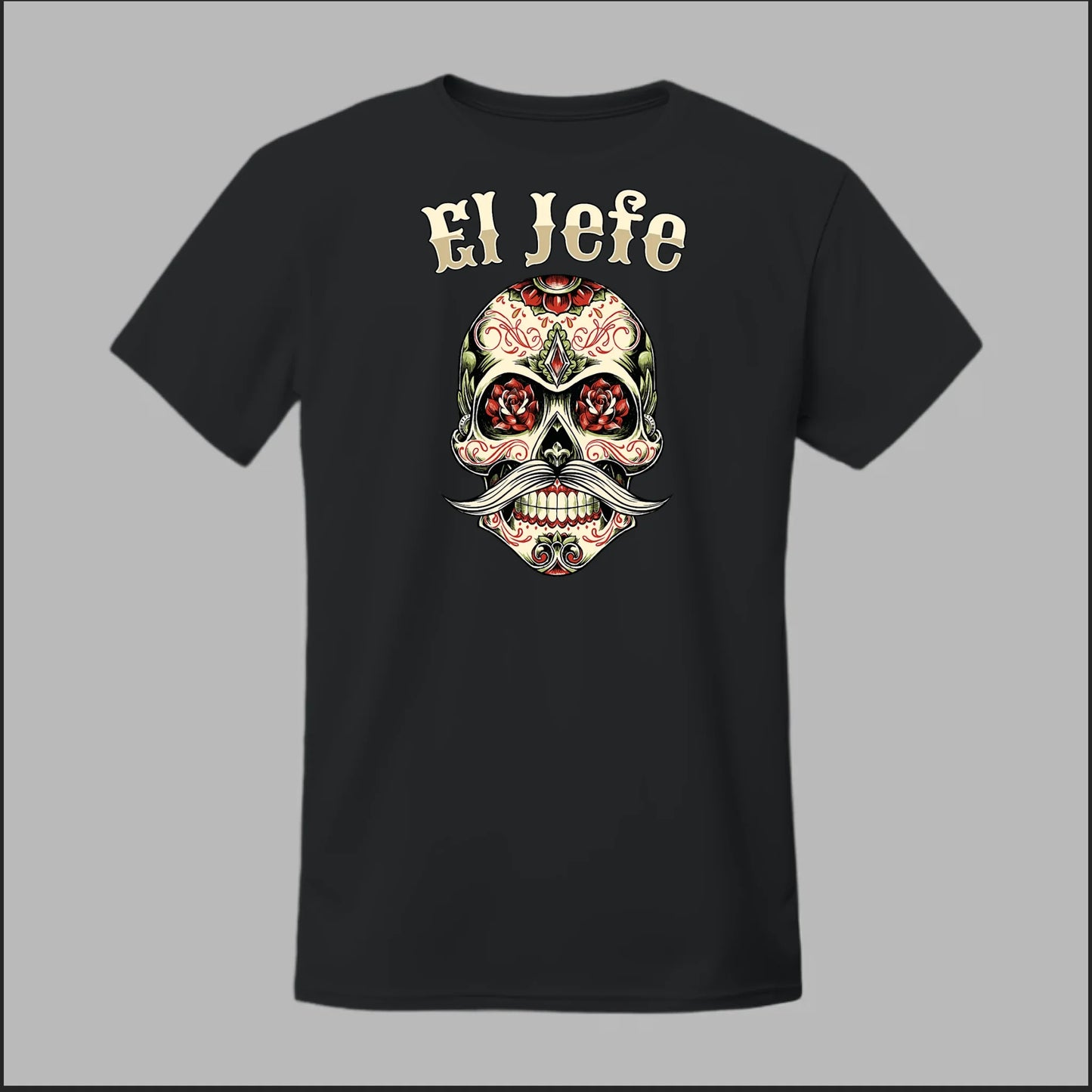 Rose Eyes Día de los Muertos Tee