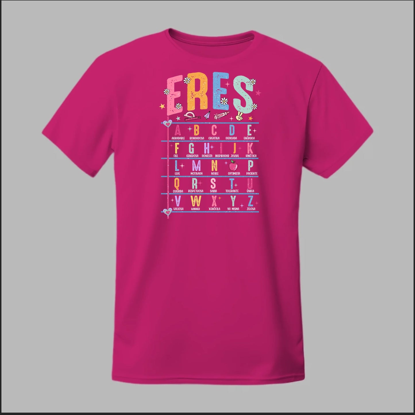 ERES Alphabet Tee