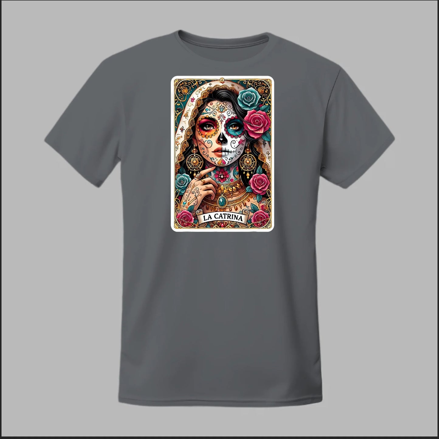 La Catrina Tarot Card Tee