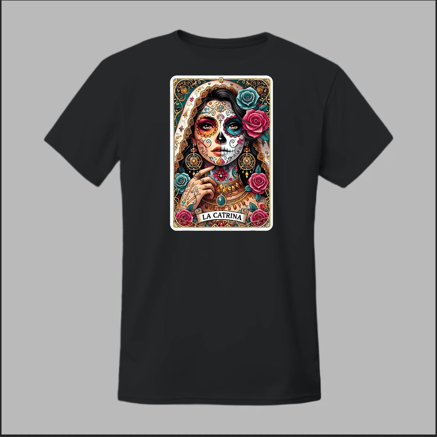 La Catrina Tarot Card Tee