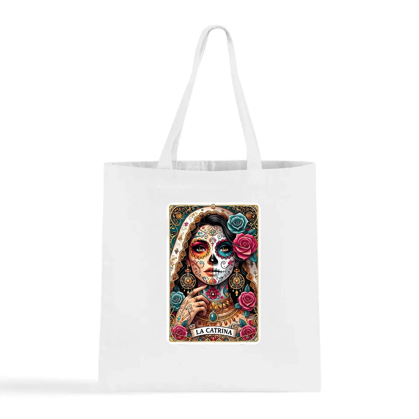 La Catrina Tarot Card Tote Bag