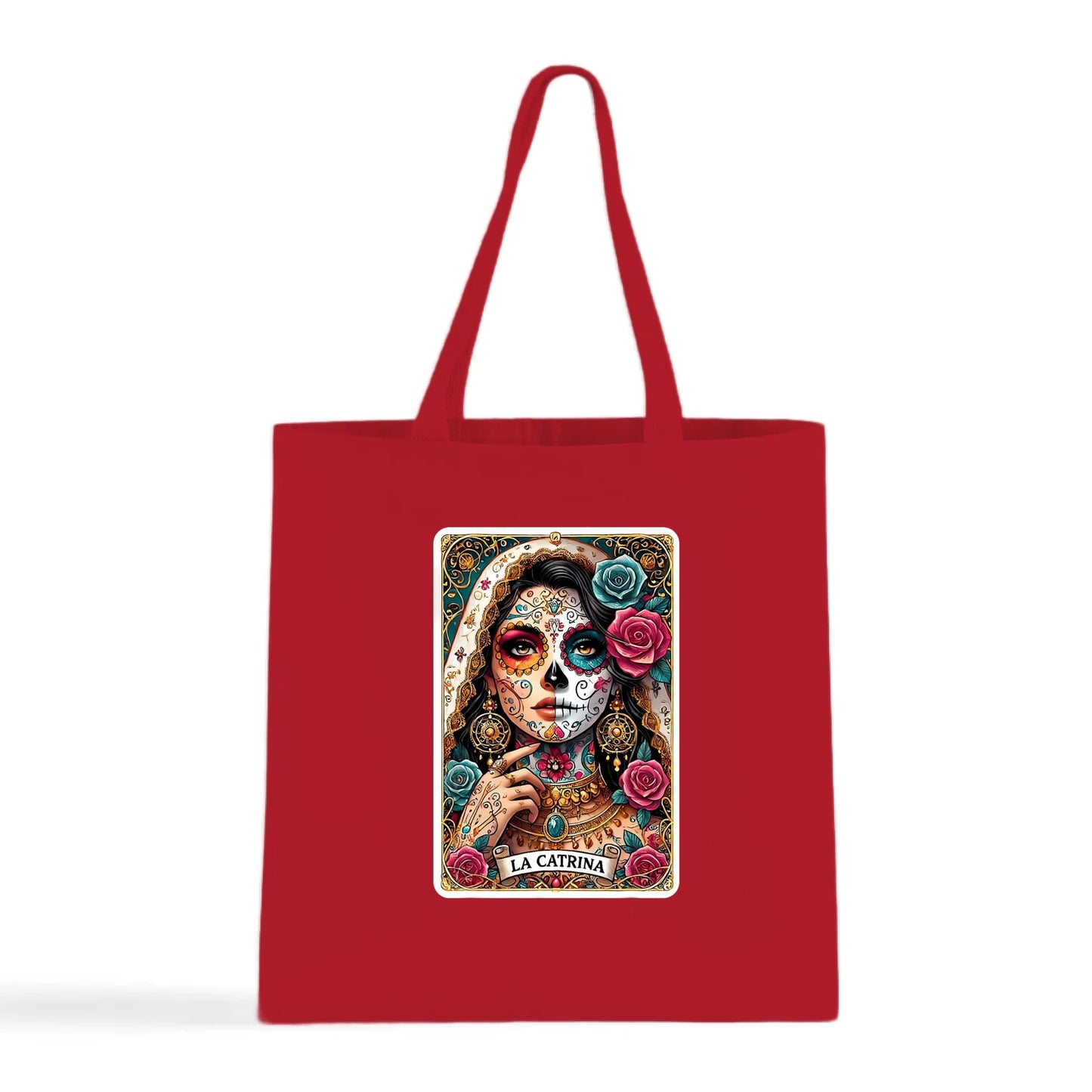La Catrina Tarot Card Tote Bag