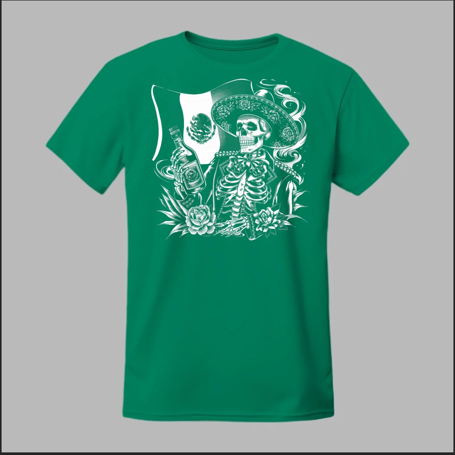 Front Kelly Green