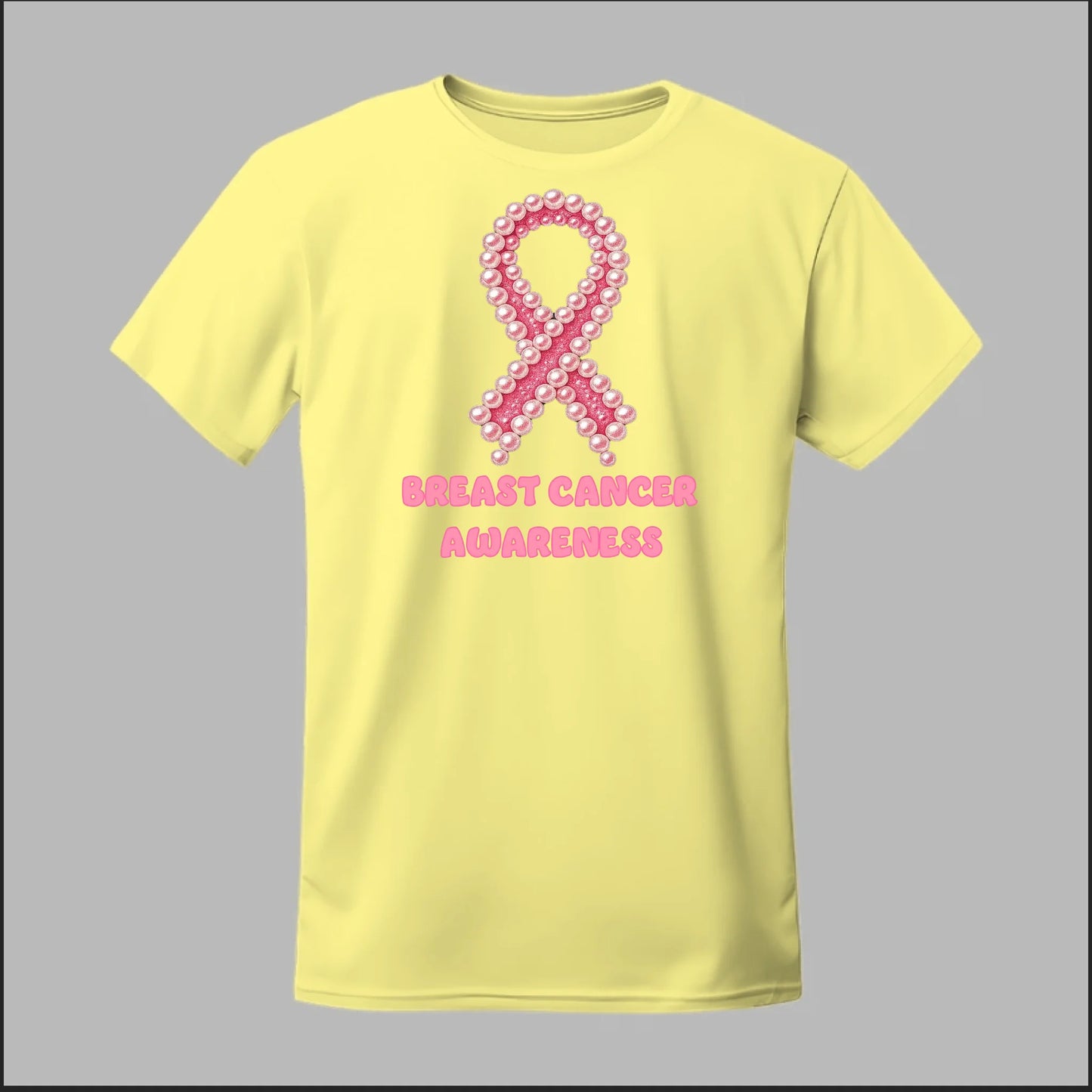 Breast Cancer Awareness Pearls Tee