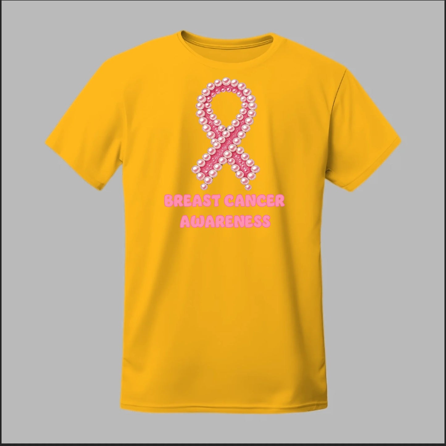 Breast Cancer Awareness Pearls Tee