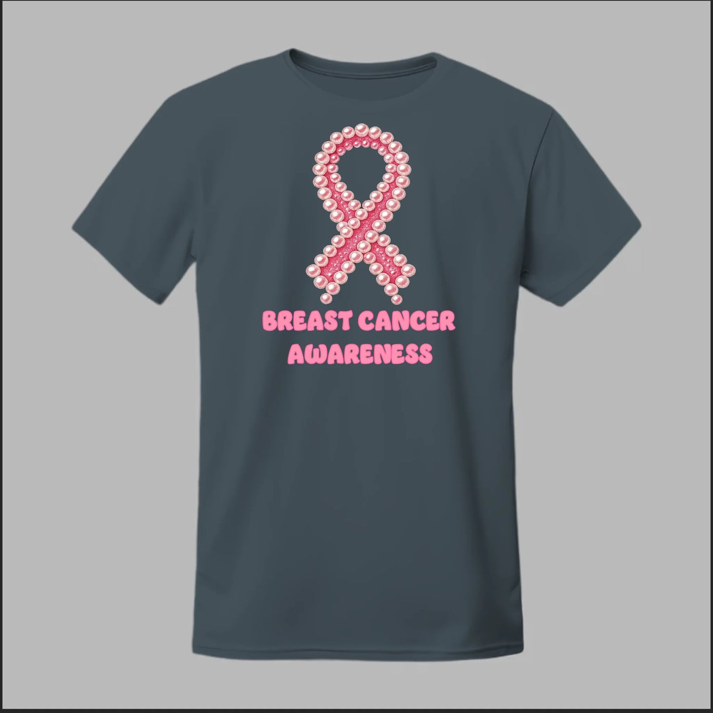 Breast Cancer Awareness Pearls Tee