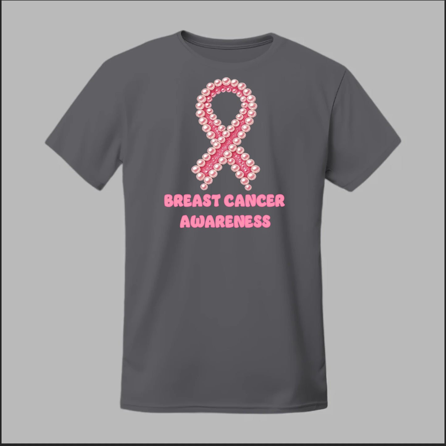 Breast Cancer Awareness Pearls Tee