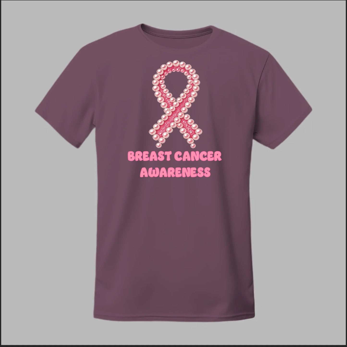 Breast Cancer Awareness Pearls Tee