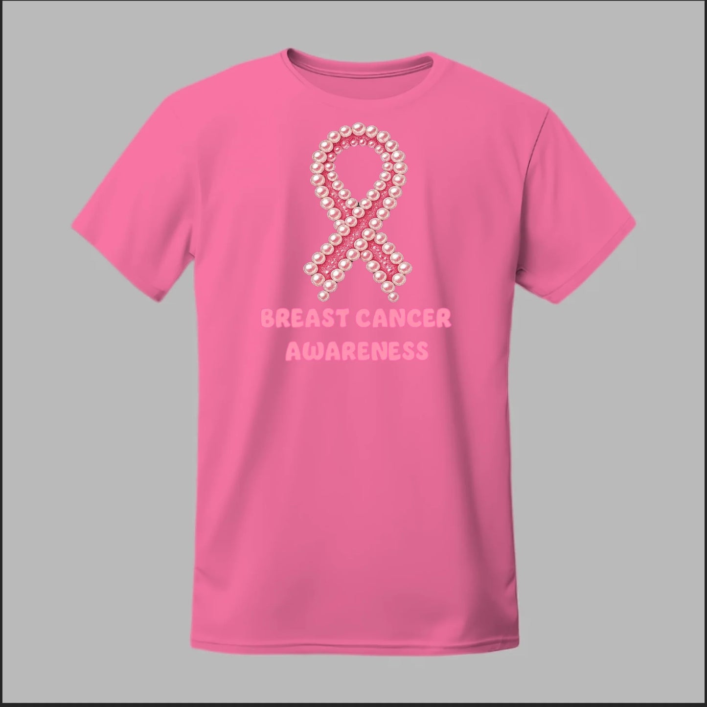 Breast Cancer Awareness Pearls Tee