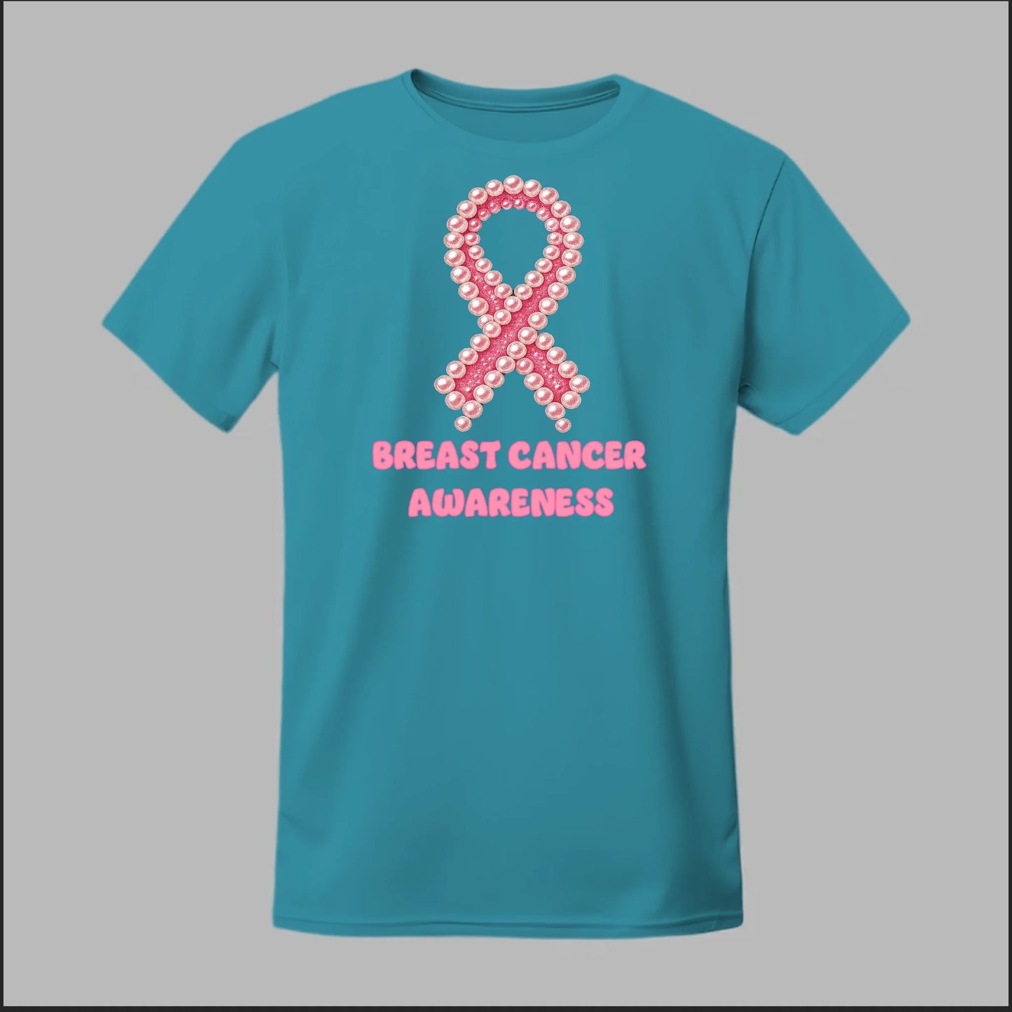 Breast Cancer Awareness Pearls Tee