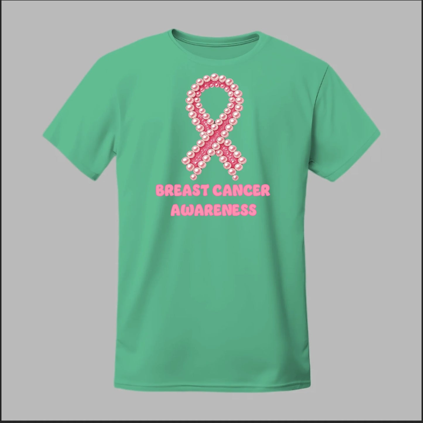 Breast Cancer Awareness Pearls Tee