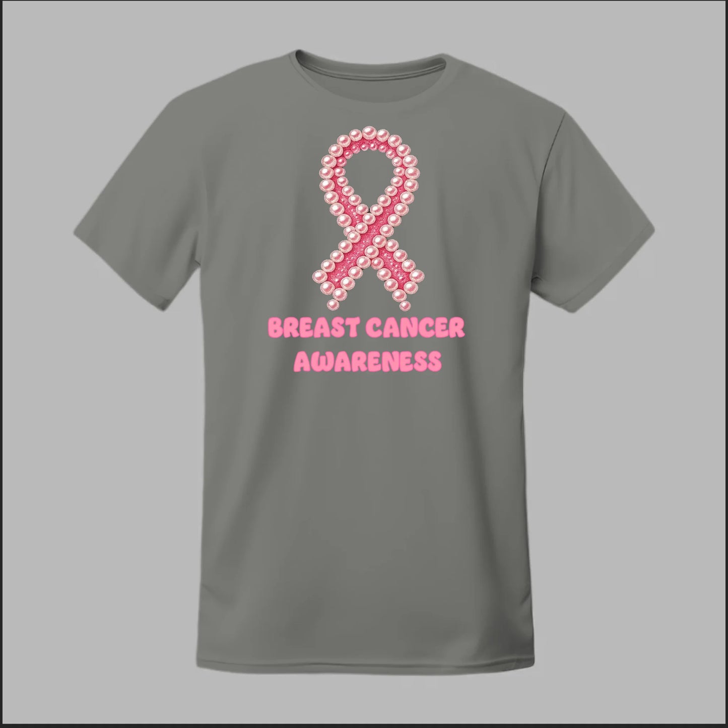 Breast Cancer Awareness Pearls Tee
