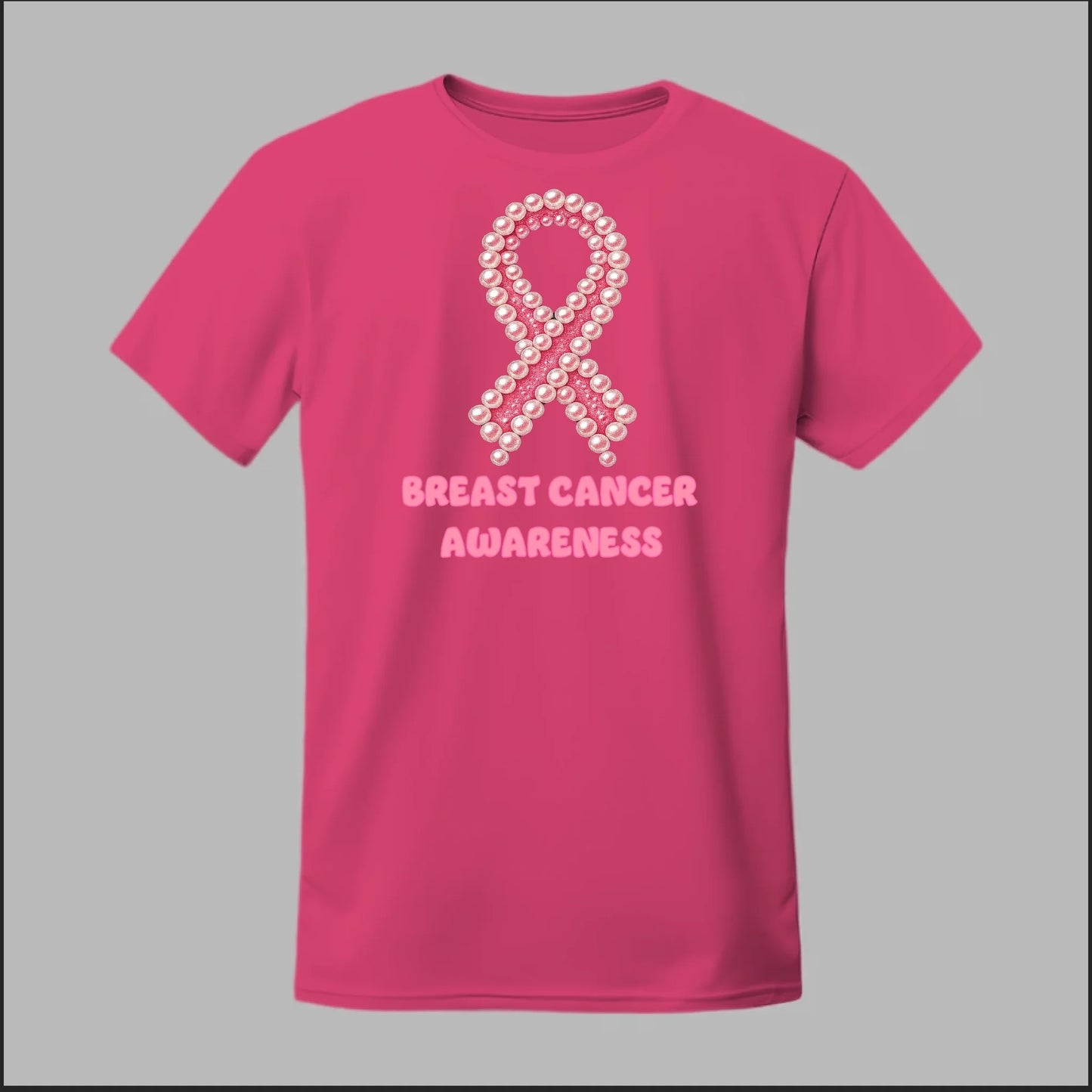 Breast Cancer Awareness Pearls Tee