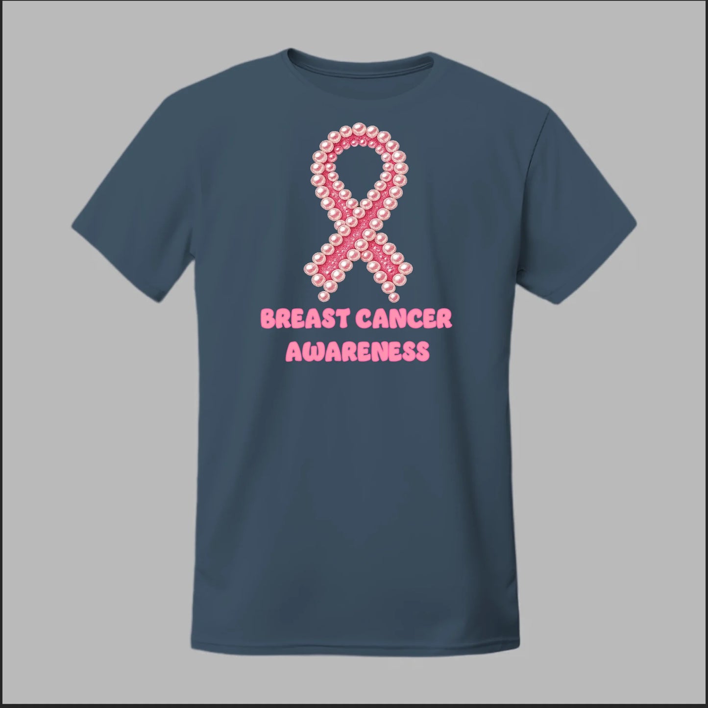 Breast Cancer Awareness Pearls Tee