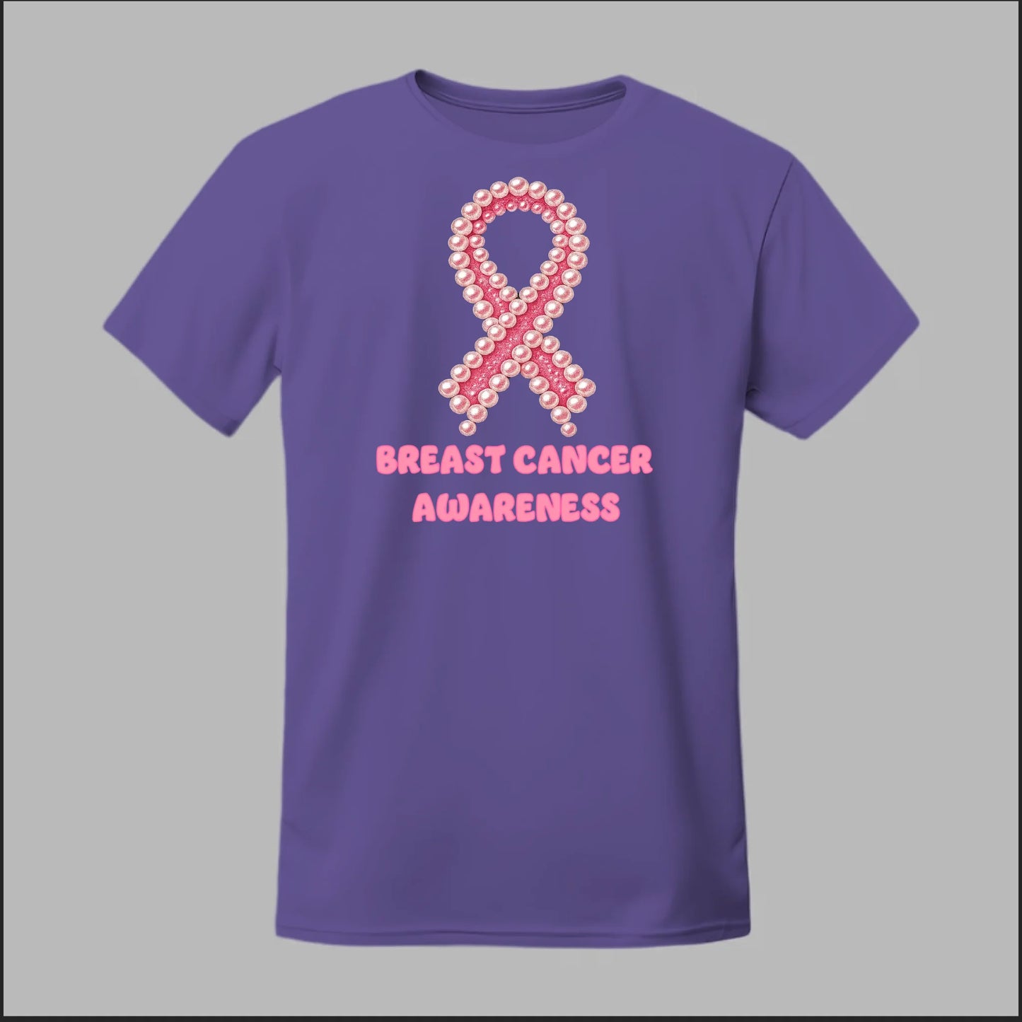 Breast Cancer Awareness Pearls Tee