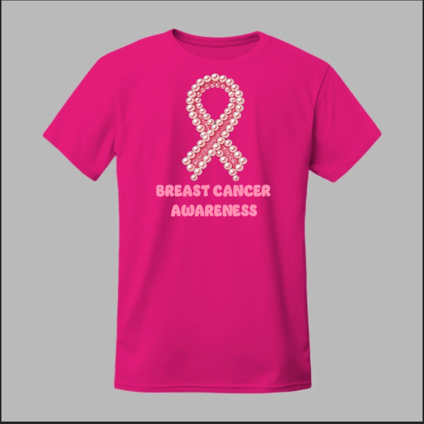 Breast Cancer Awareness Pearls Tee