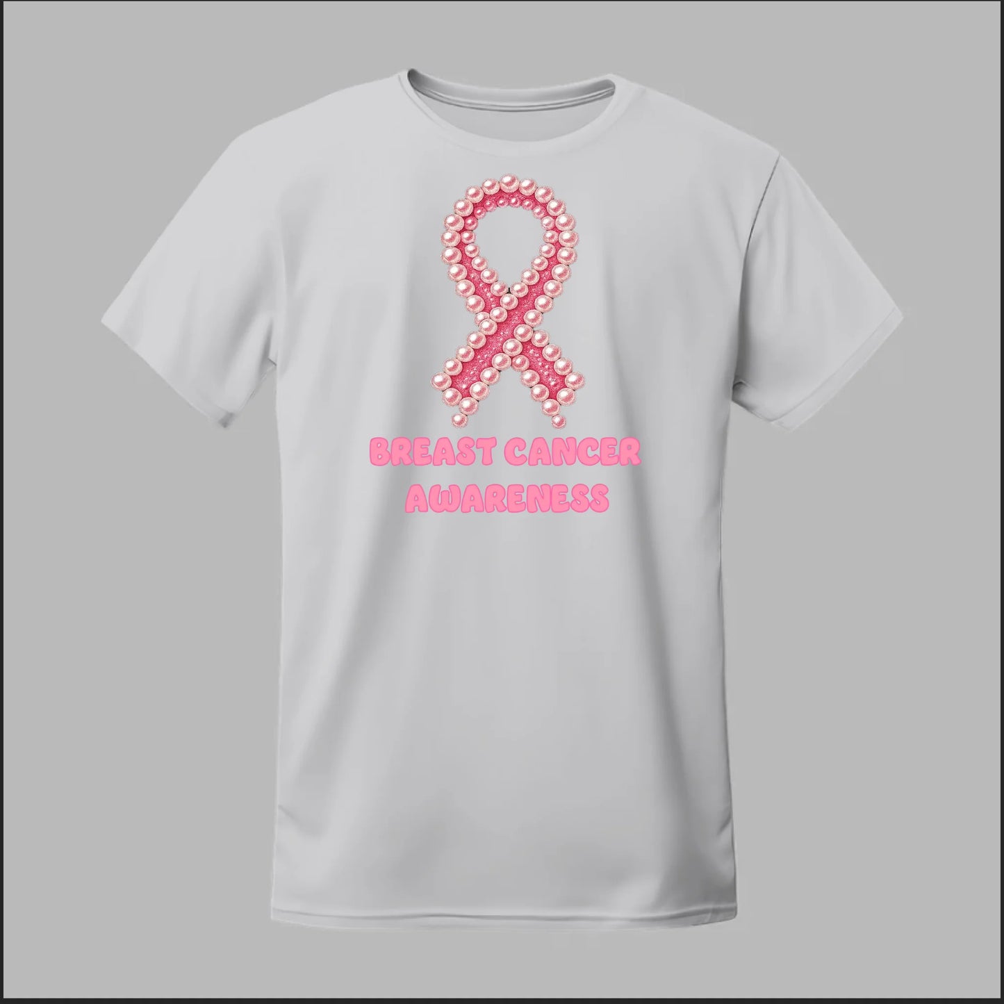 Breast Cancer Awareness Pearls Tee