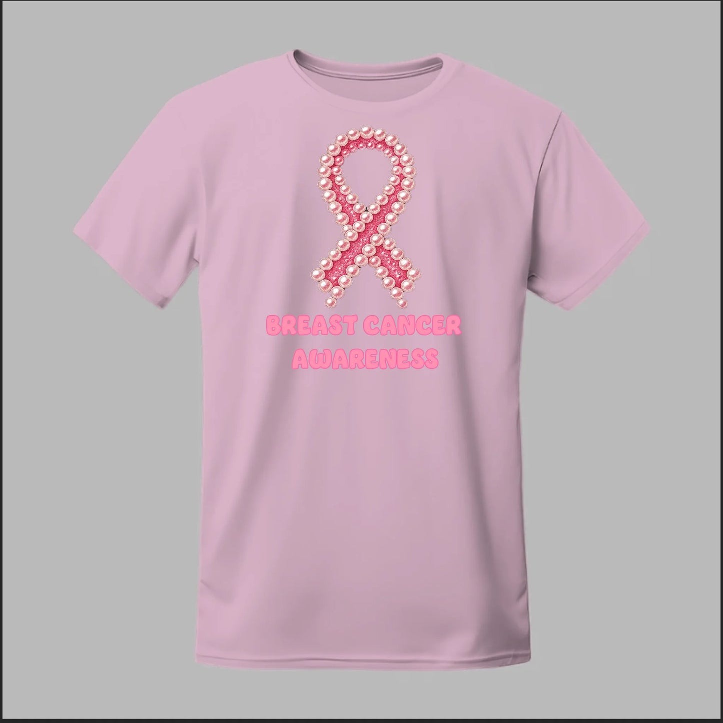 Breast Cancer Awareness Pearls Tee