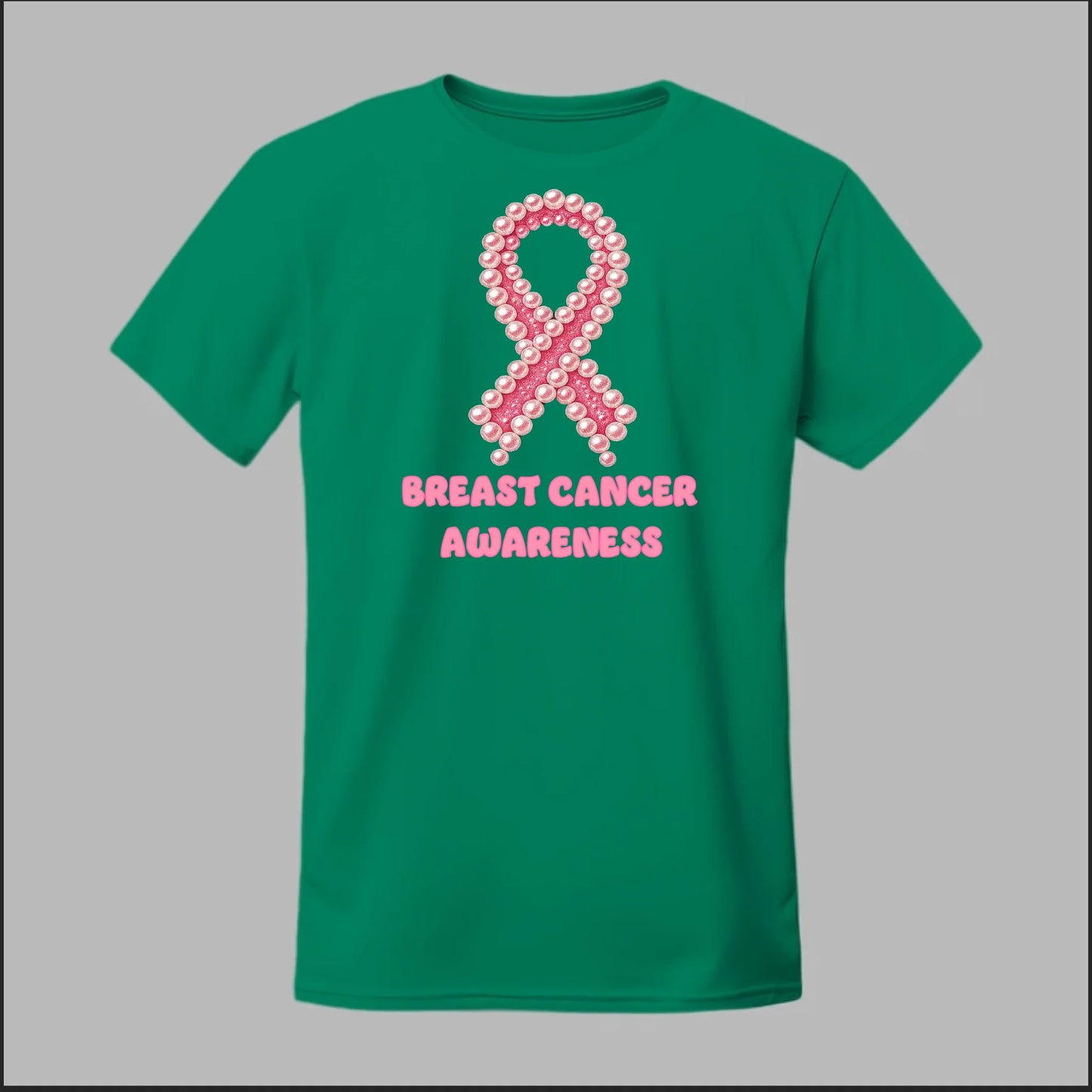 Breast Cancer Awareness Pearls Tee