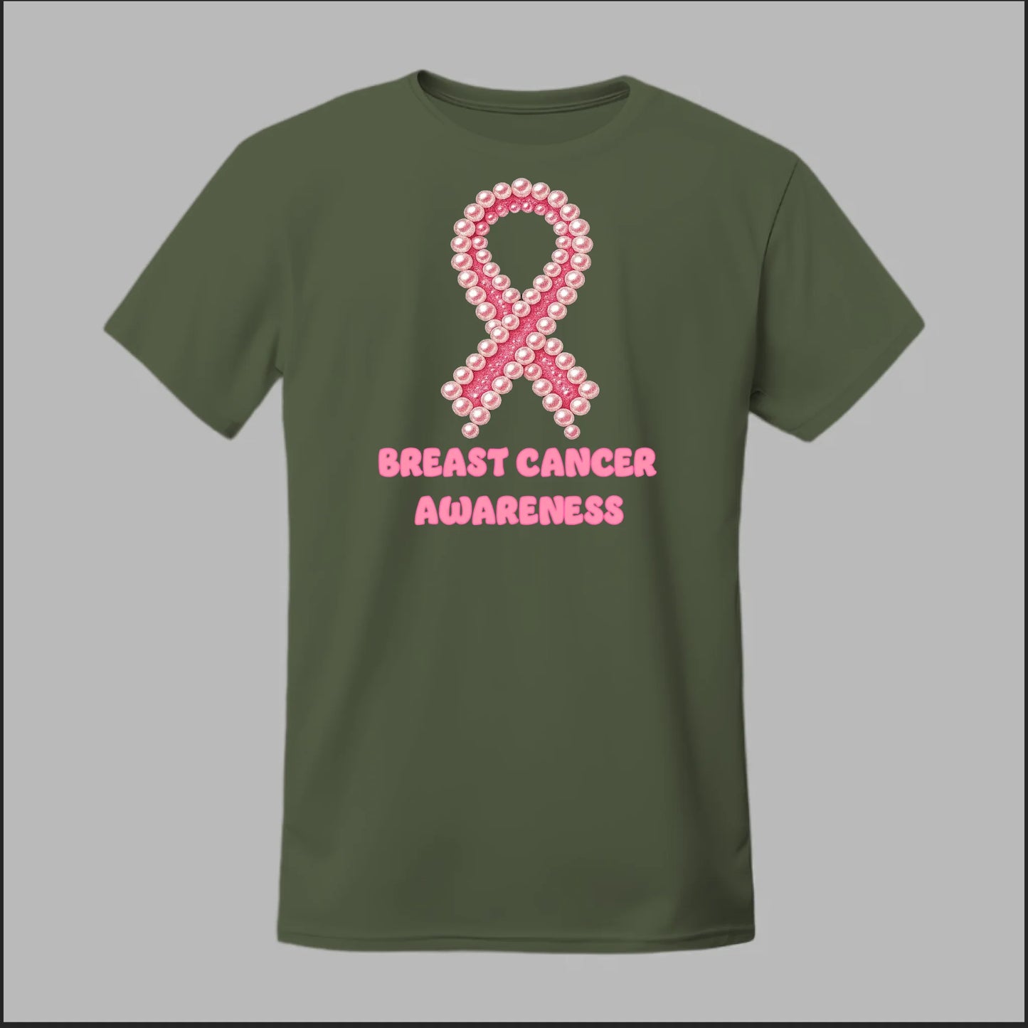 Breast Cancer Awareness Pearls Tee