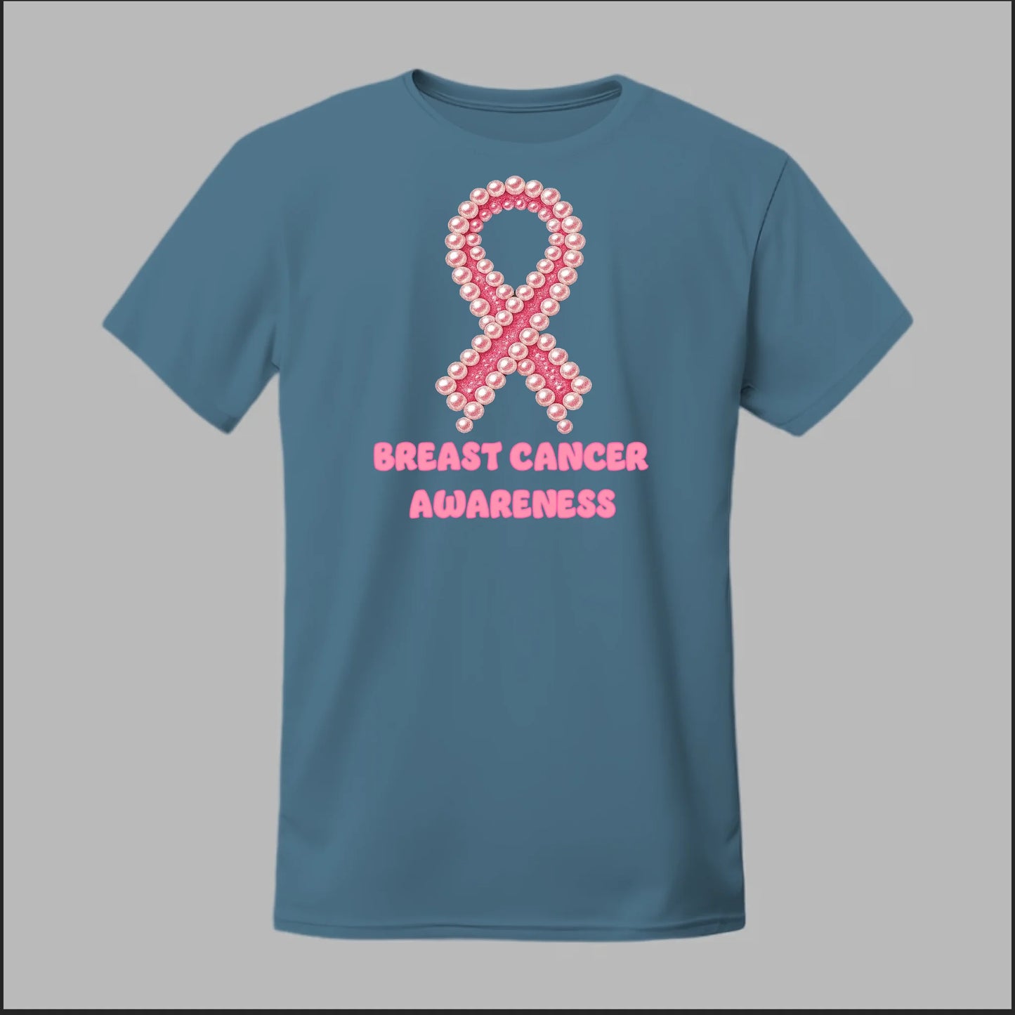 Breast Cancer Awareness Pearls Tee