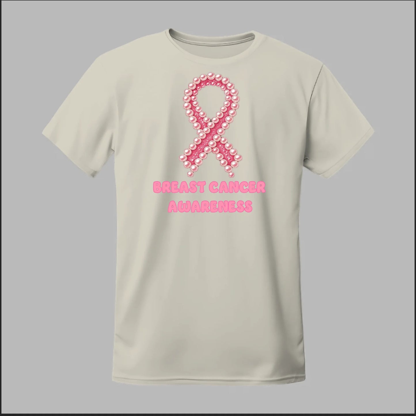 Breast Cancer Awareness Pearls Tee