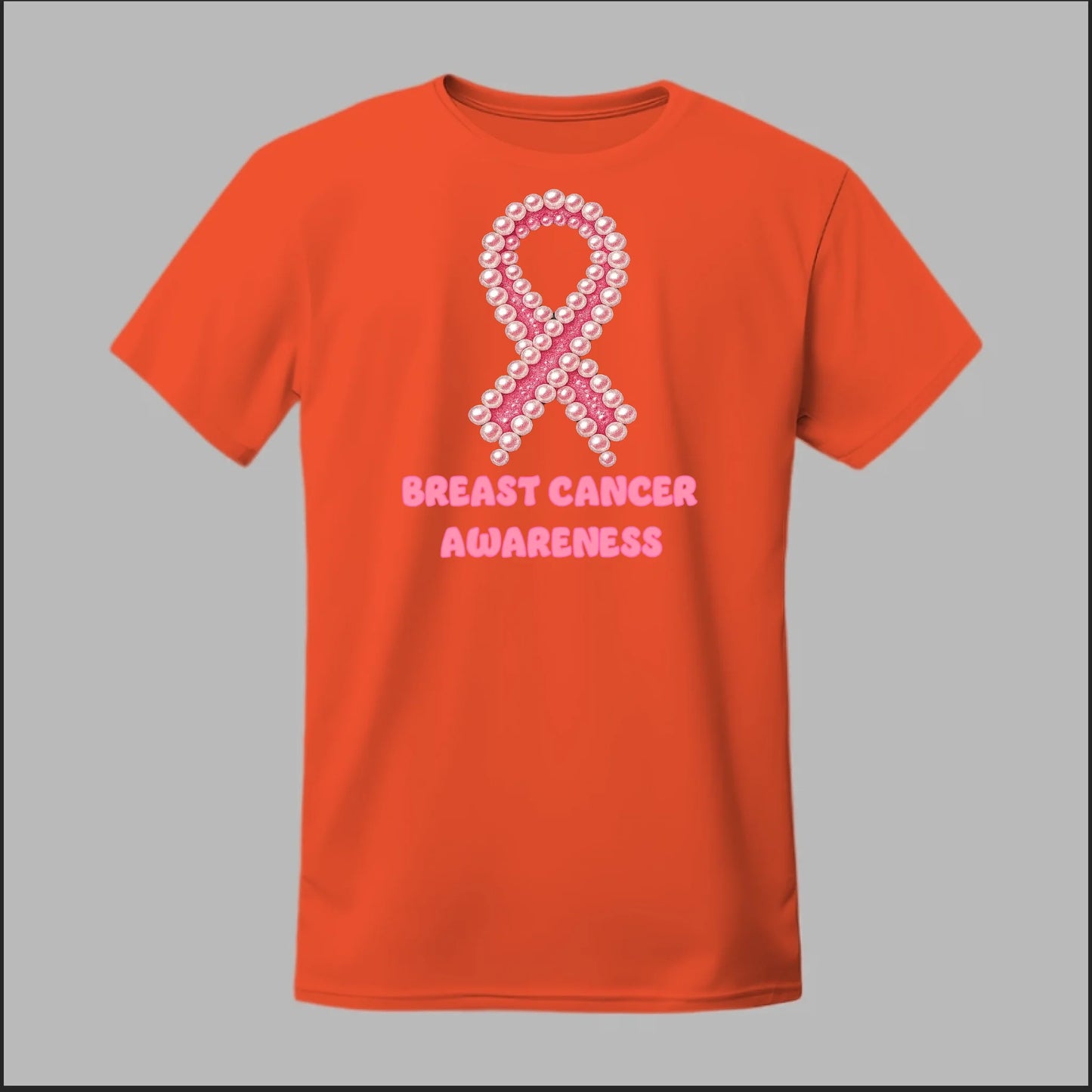 Breast Cancer Awareness Pearls Tee