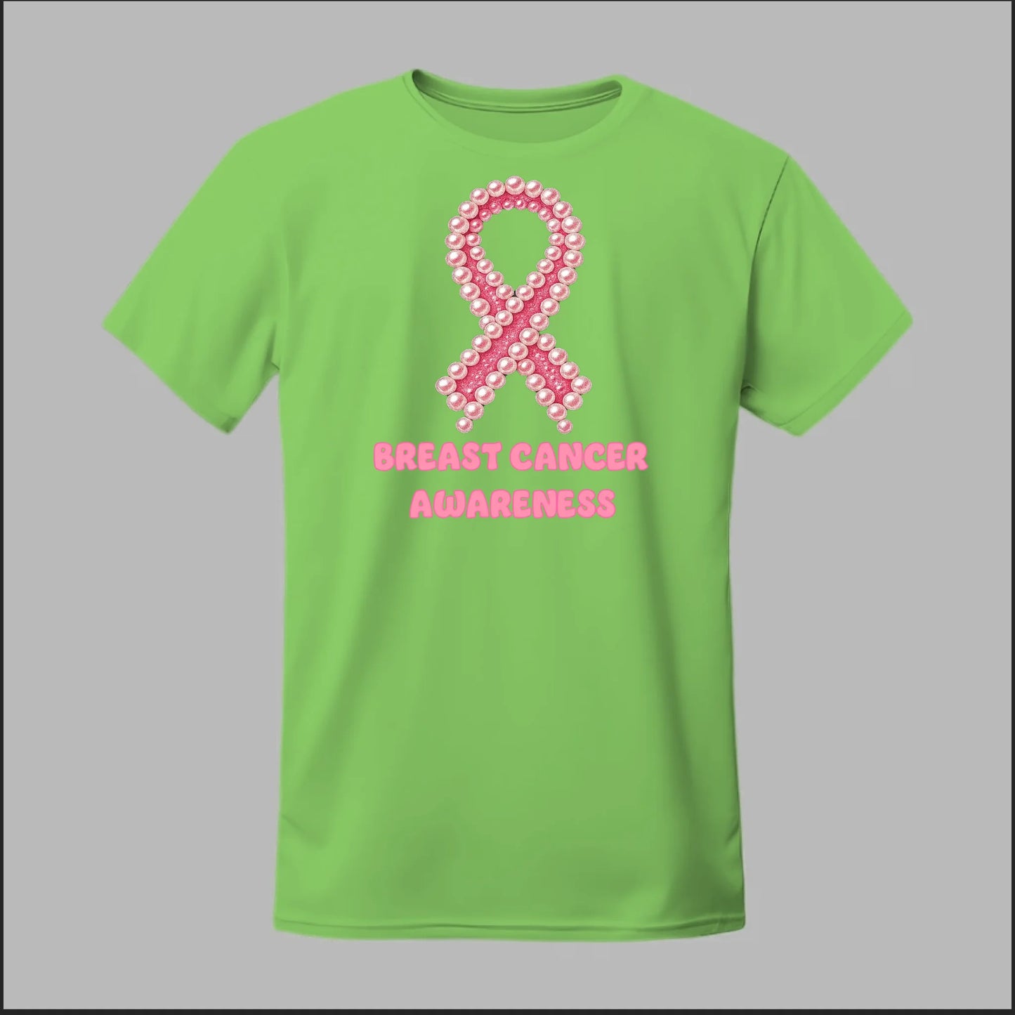 Breast Cancer Awareness Pearls Tee