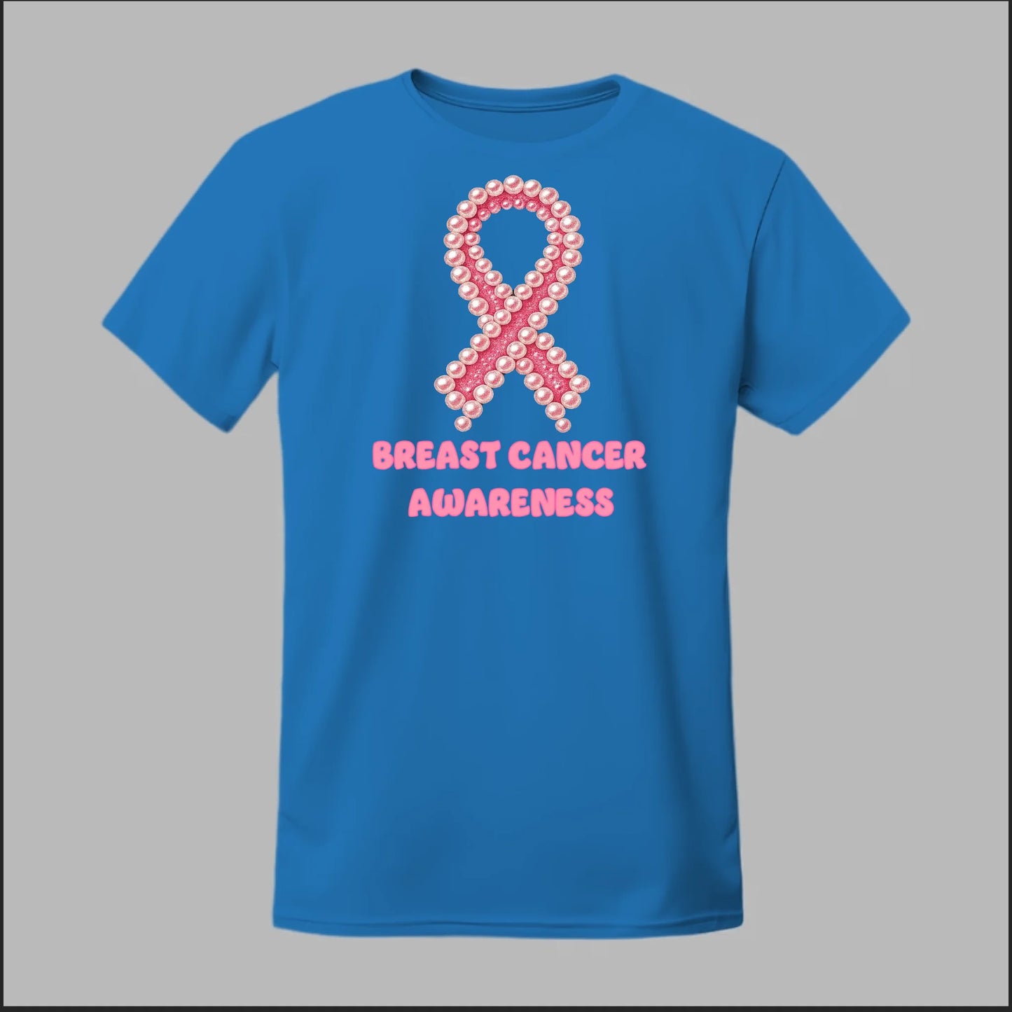 Breast Cancer Awareness Pearls Tee