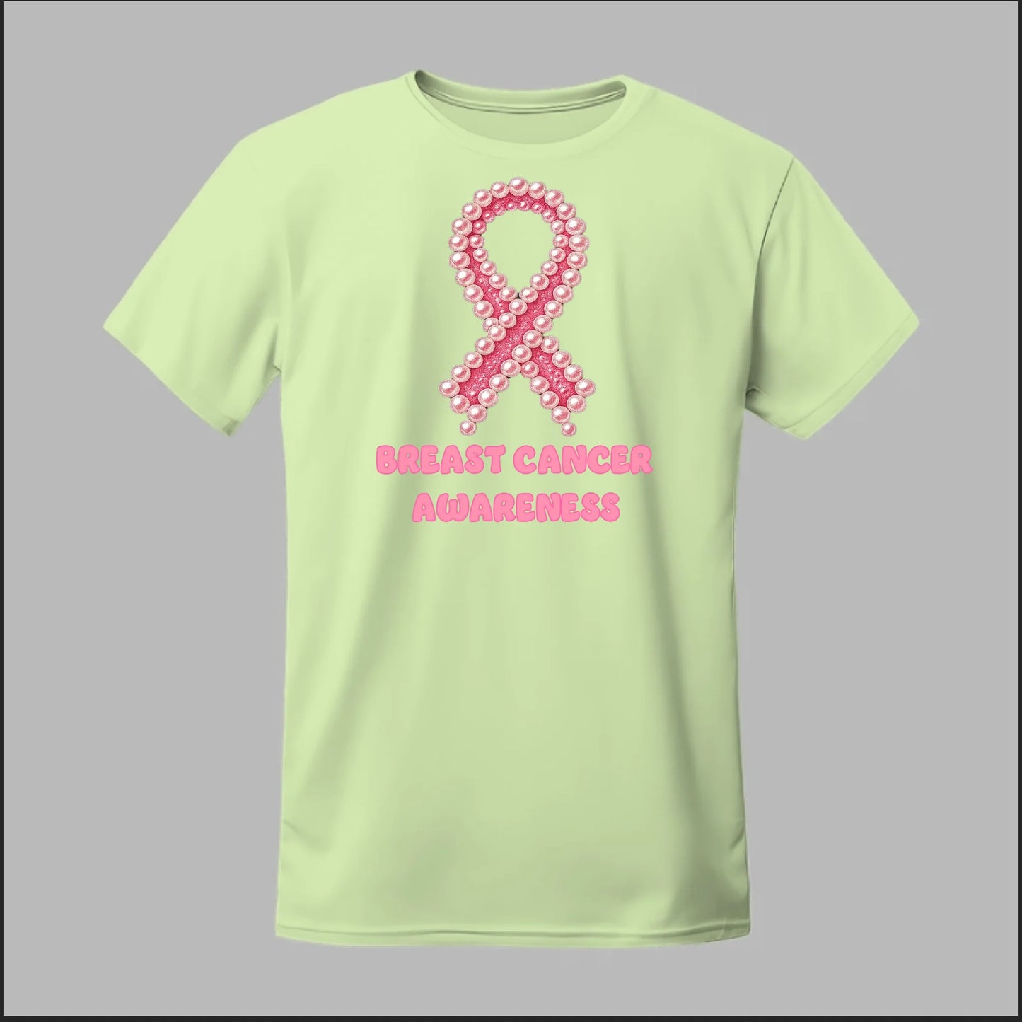 Breast Cancer Awareness Pearls Tee