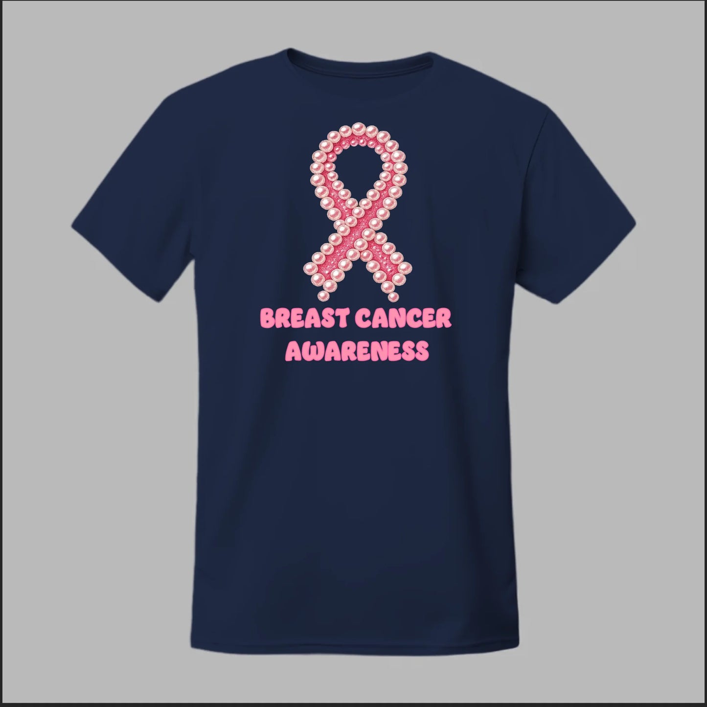 Breast Cancer Awareness Pearls Tee