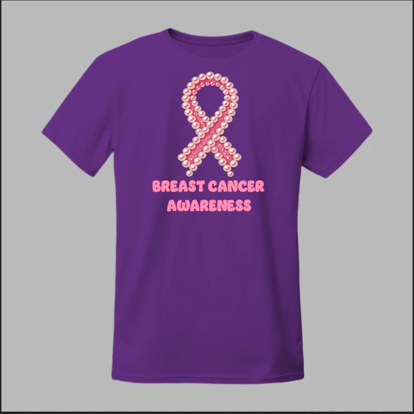 Breast Cancer Awareness Pearls Tee