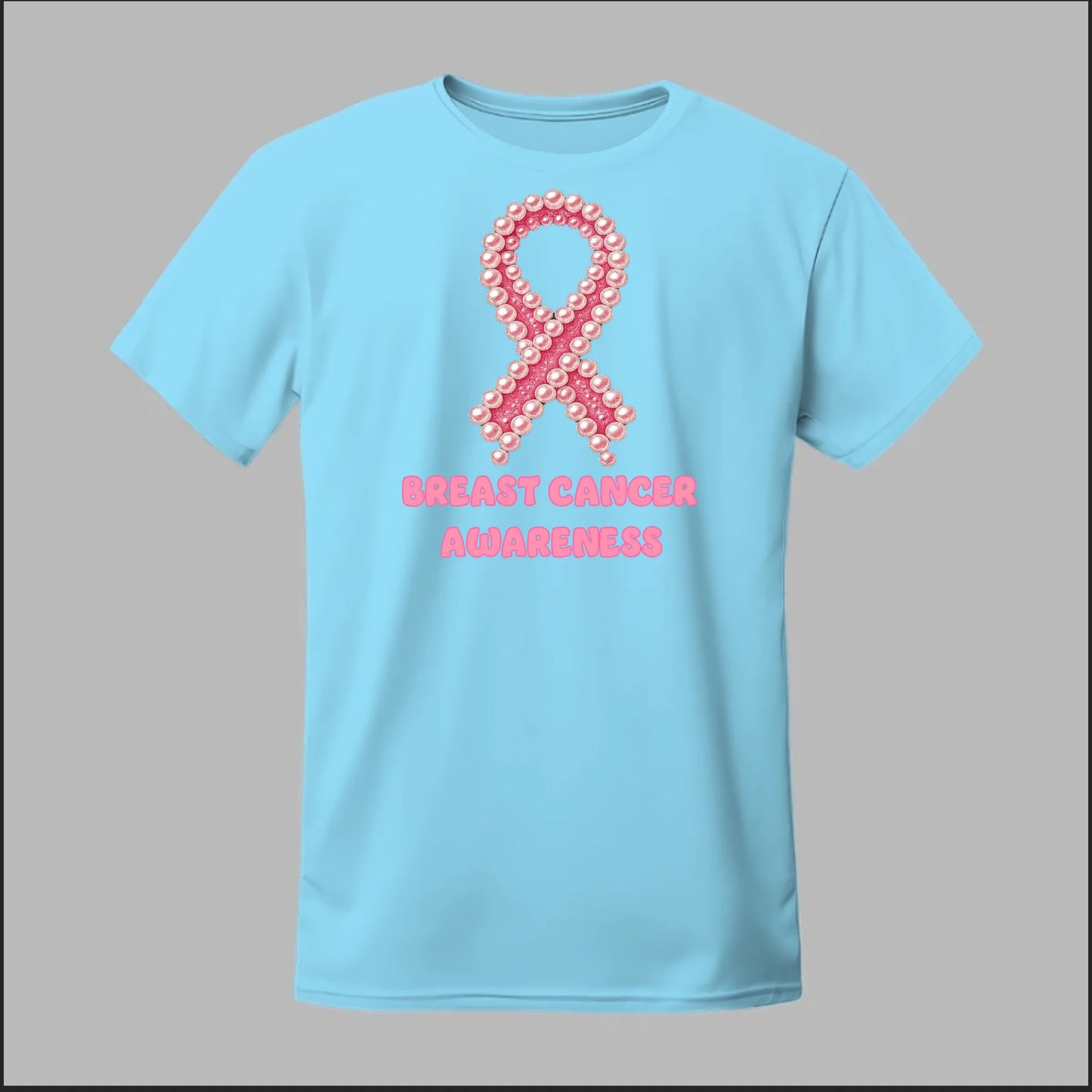 Breast Cancer Awareness Pearls Tee