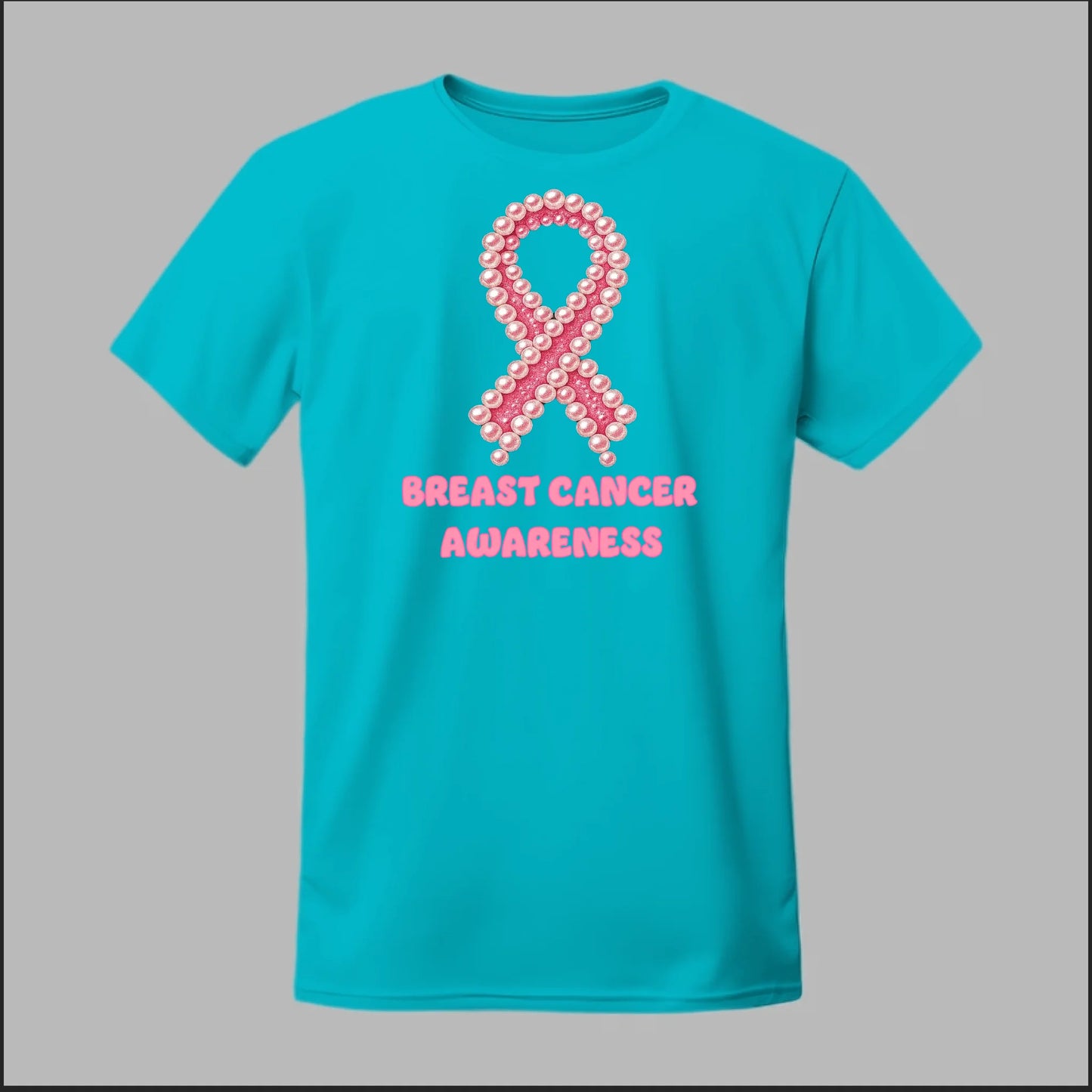 Breast Cancer Awareness Pearls Tee