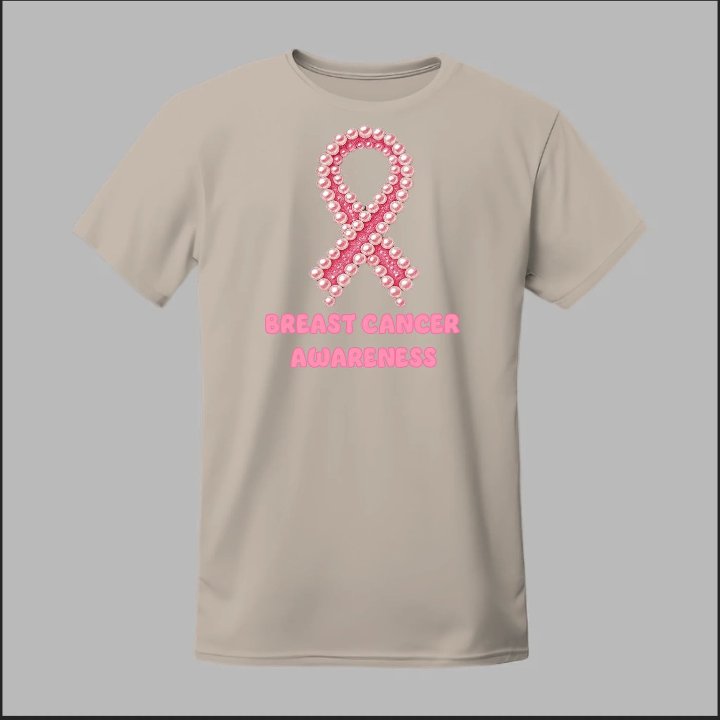 Breast Cancer Awareness Pearls Tee